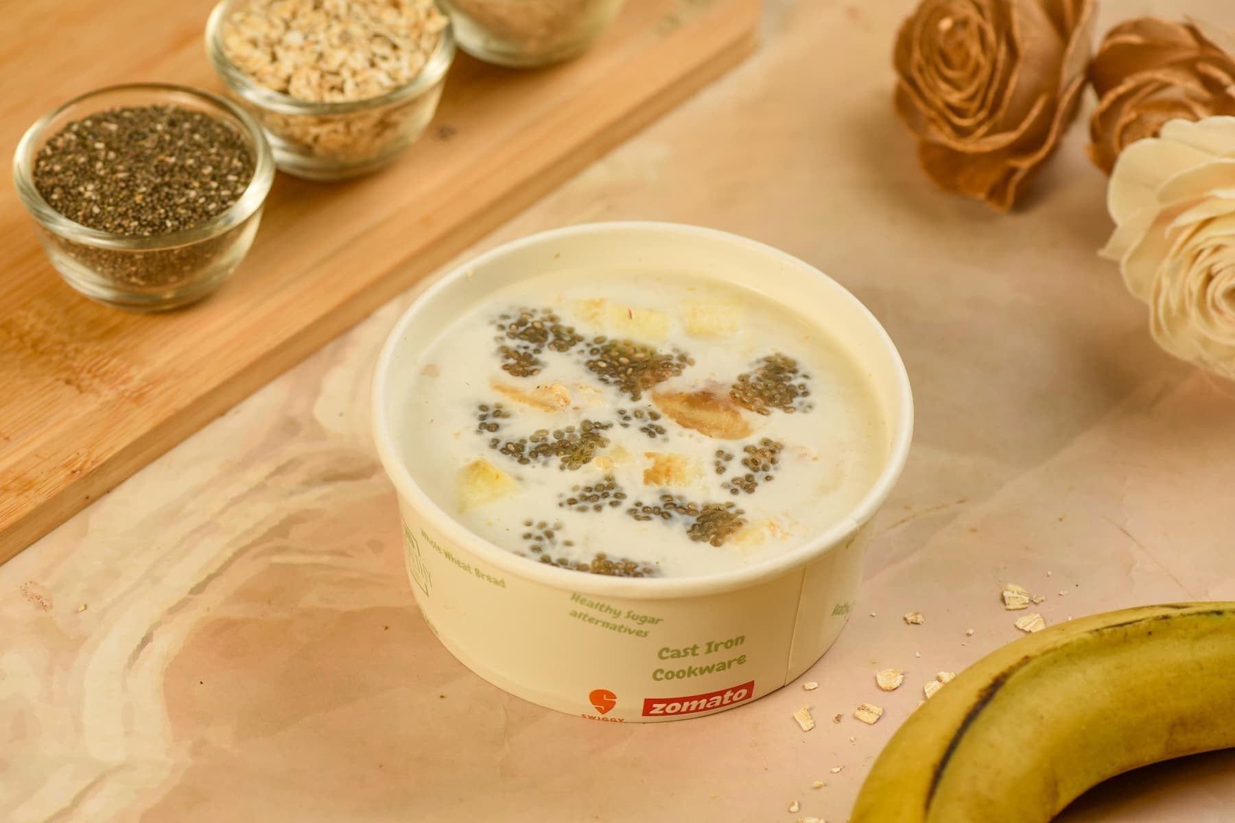31 Grm Protein- Plain Protein Overnight Oats